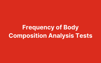 How often should I take a body composition test with seca?
