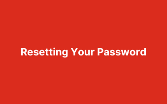 What do I do if I forget my password?
